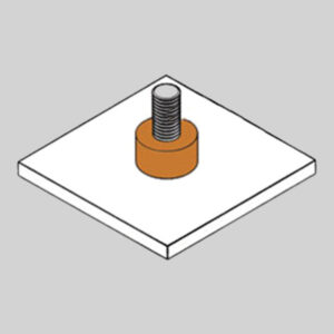 Stud to Horizontal Steel Surface